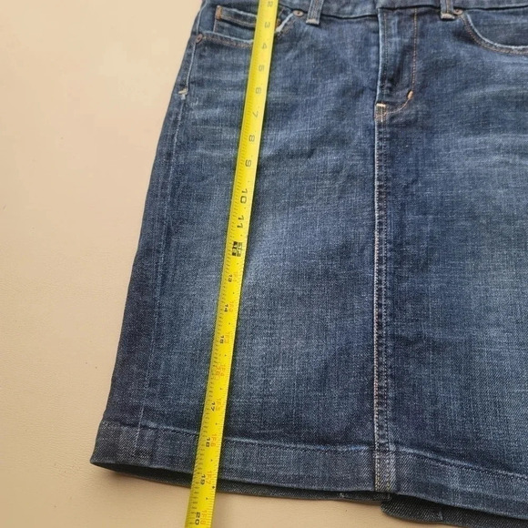 Citizens of Humanity Novak #358 Stretch Dark Wash Denim Jean Pencil Skirt Sz 26 - Picture 9 of 11